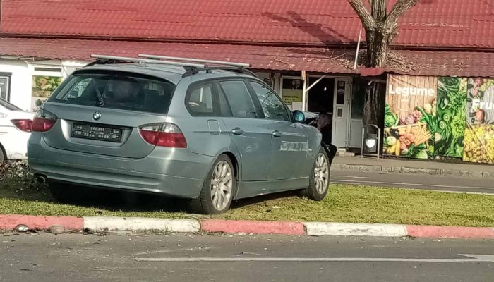 Foto. Accident rutier în zona Cioceanu